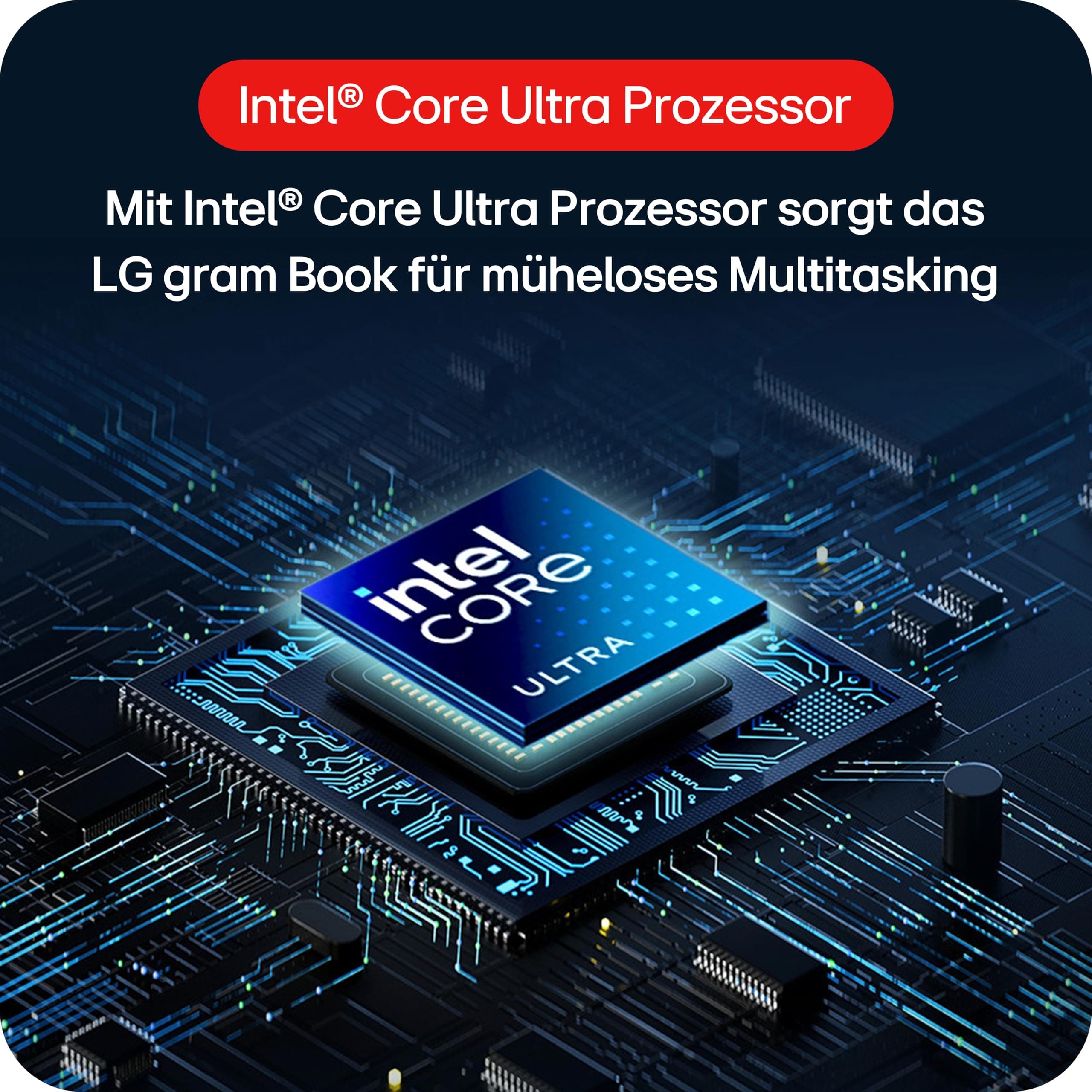 LG Gram Pro 17, 17 Zoll IPS Notebook, Intel Core Ultra 7 255H, Intel Arc 140T GPU, 16GB RAM, 1TB SSD, Schwarz Intel Core Ultra 7 | Windows 11 Home | 2025 16.0 GB LG gram Pro | Schwarz Bild 5