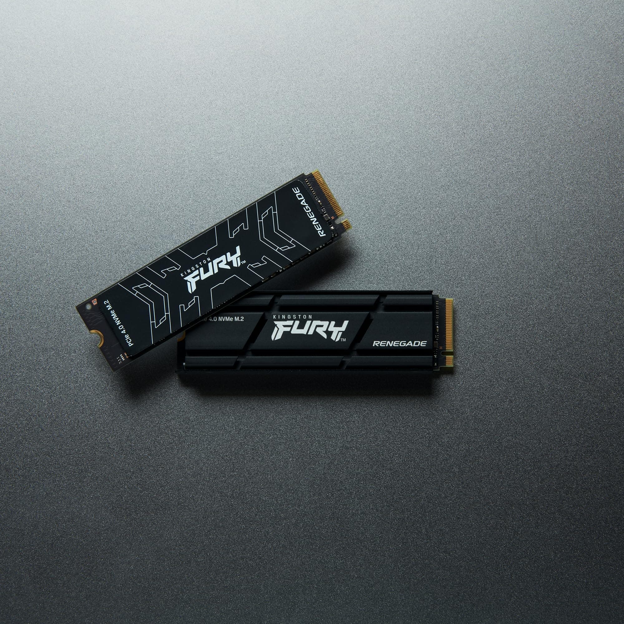 Kingston FURY Renegade 4000G PCIe 4.0 NVMe SSD W/ HEATSINK - Für Gamer, Enthusiasten und Hochleistungsnutzer - SFYRDK/4000G, schwarz 4TB Heatsink Bild 5
