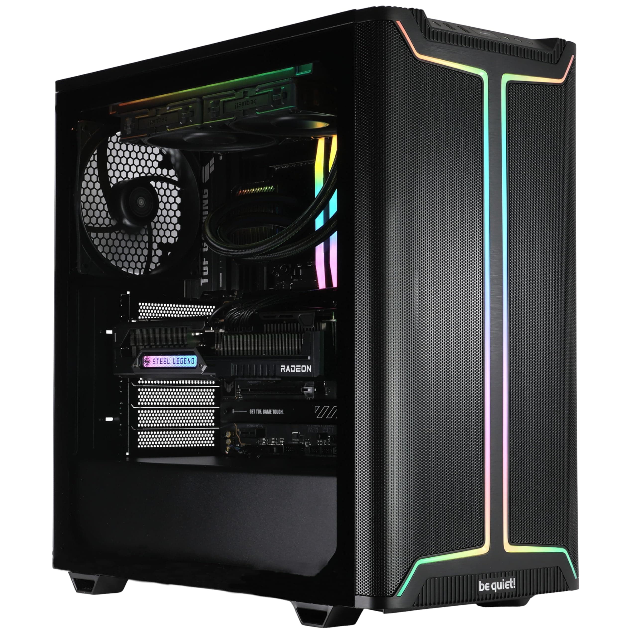 Gaming-PC Intel Core Ultra 5 250K Plus AMD Radeon RX 9070 XT 16GB GDDR6 2TB NVMe SSD 5000MB/s 64GB DDR5-6000MHz RAM ARGB RGB Beleuchtung Silent Edition WiFi 7 Windows 11 Pro Intel Core Ultra 5 250K Plus AMD Radeon RX 9070 XT 64.0 GB 2.0 TB