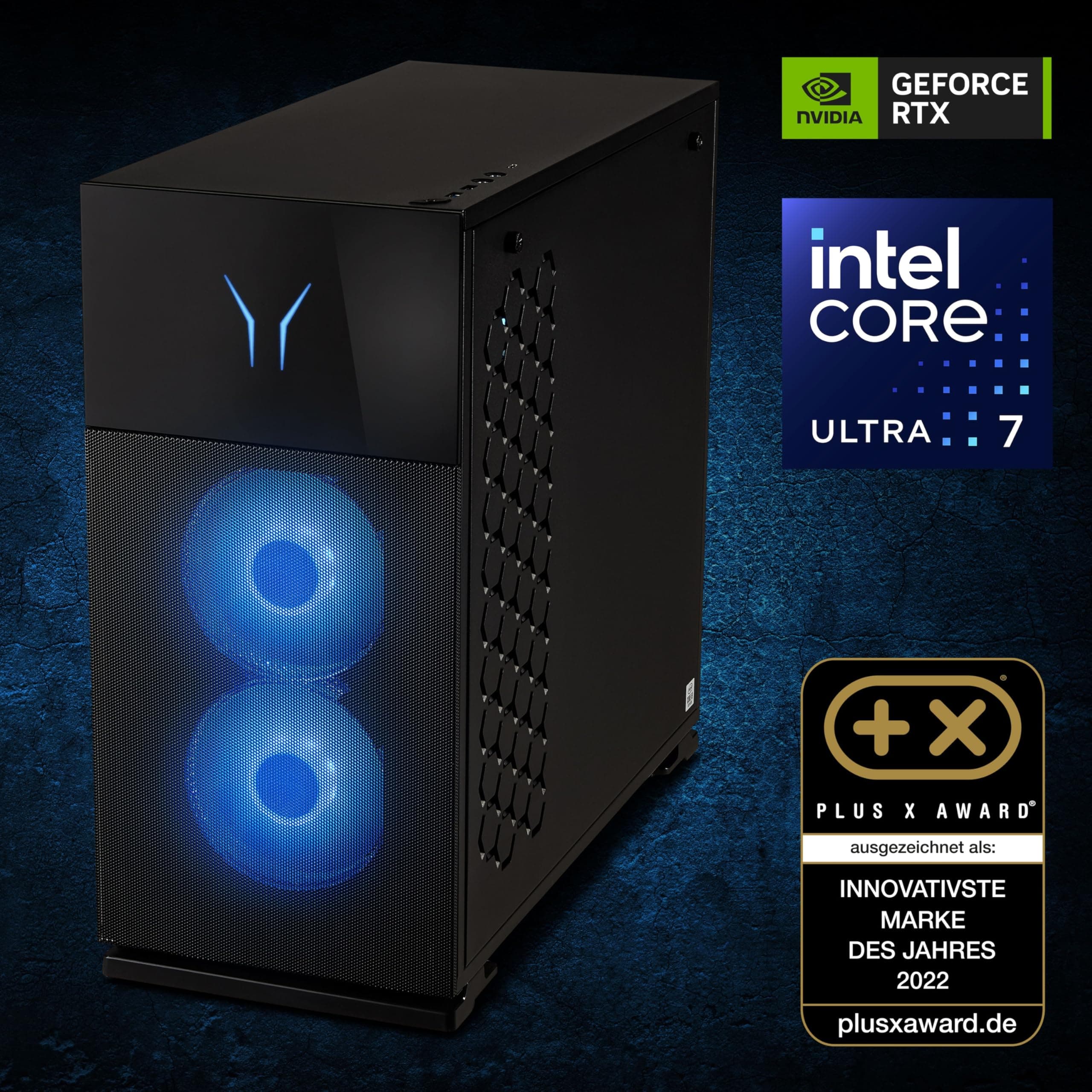 ERAZER Hunter X30 High-End Gaming PC (Core Ultra 7 265F, GeForce RTX 5070 Ti 16GB GDDR7, 32GB Kingston Fury Beast RGB DDR5 RAM, 2TB NVMe SSD, Wasserkühlung, Windows 11 Home) Core Ultra 7 265KF 32.0 GB 2000 GB NVIDIA GeForce RTX 5070 Ti MD35479 Bild 2