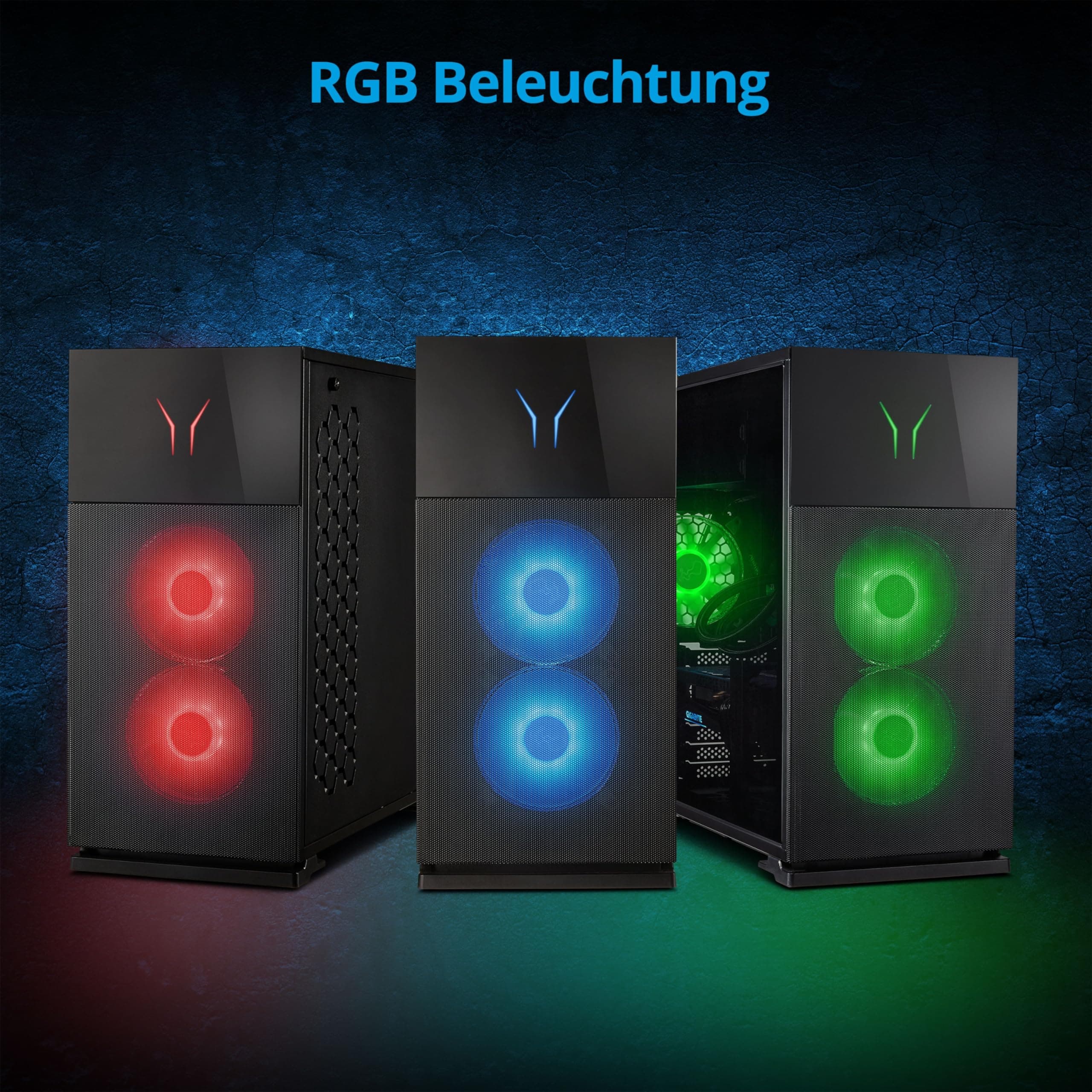ERAZER Hunter X30 High-End Gaming PC (Core Ultra 7 265F, GeForce RTX 5070 Ti 16GB GDDR7, 32GB Kingston Fury Beast RGB DDR5 RAM, 2TB NVMe SSD, Wasserkühlung, Windows 11 Home) Core Ultra 7 265KF 32.0 GB 2000 GB NVIDIA GeForce RTX 5070 Ti MD35479 Bild 4