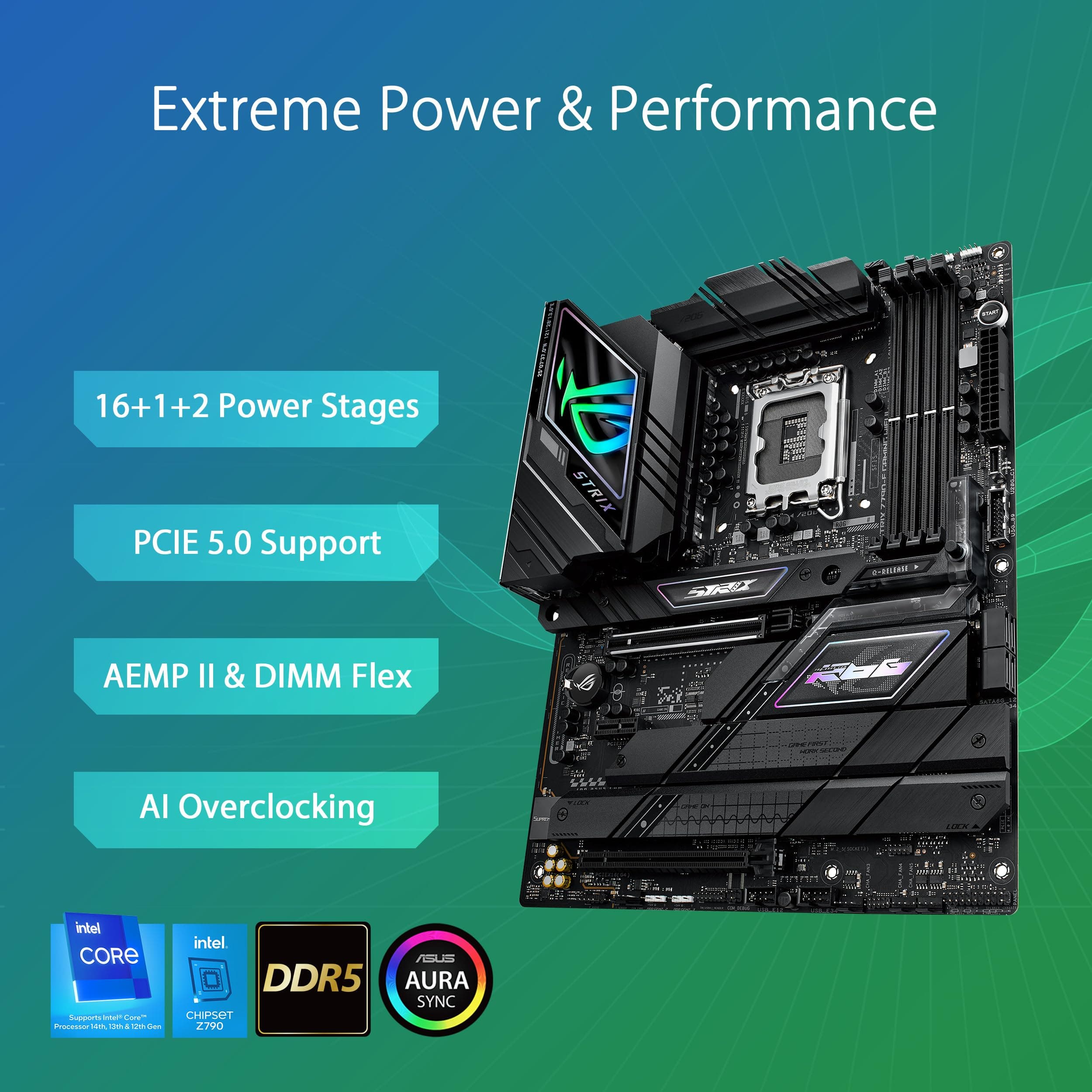 ASUS ROG Strix Z790-F Gaming WiFi II - LGA1700 Z790-F|WiFi 7 Bild 3