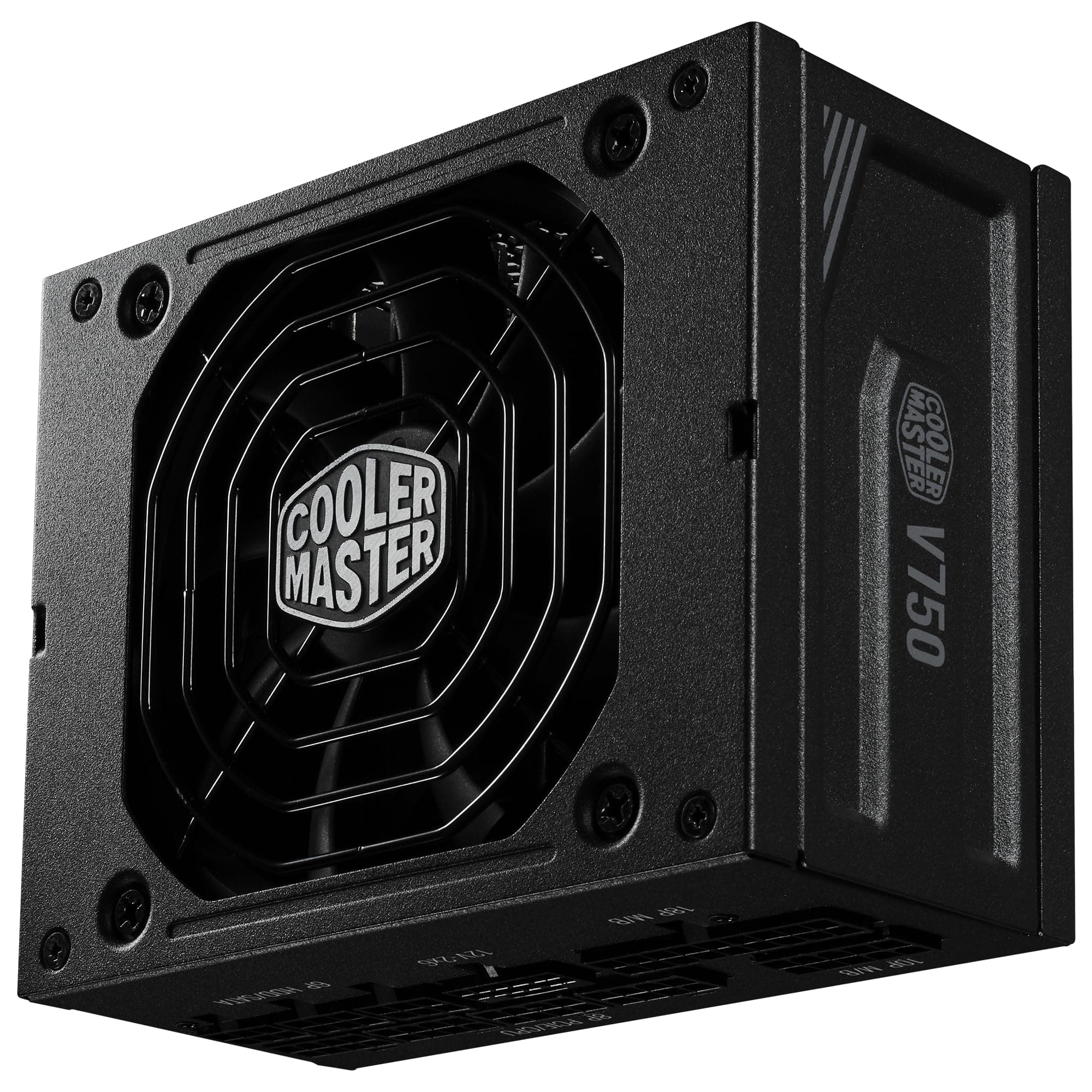 Cooler Master V750 SFX Gold ATX 3.1, EU-Stecker – 750 W 80 Plus Gold PC-Netzteil, vollmodulares Netzteil, SFF/mini-ITX-Netzteil, 92-mm-FDB-Lüfter, PCIe-5.1-Kabel, SFX-auf-ATX-Halterung - Schwarz Bild 3