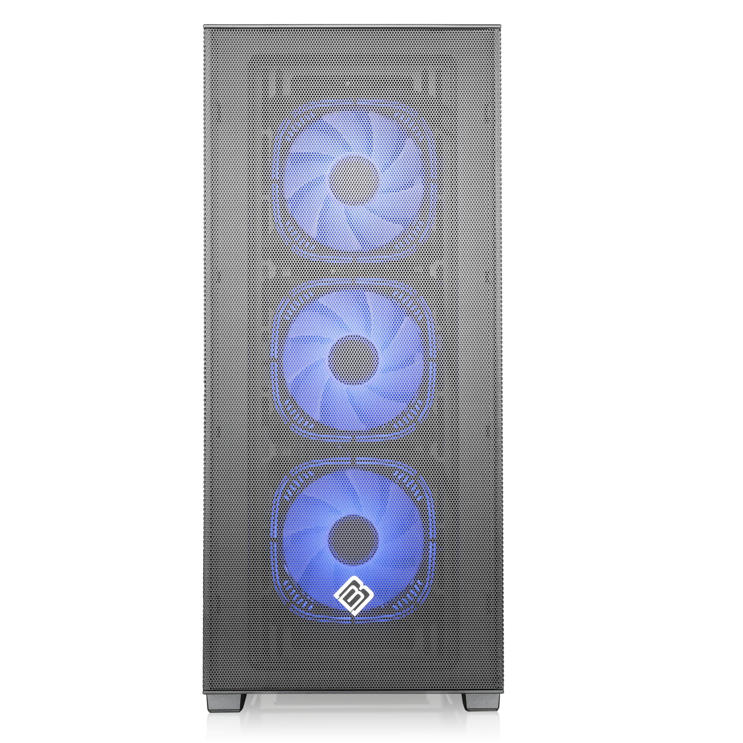 Gaming PC mit Windows 11 Home | AMD Ryzen 5 5500 6x3.6GHz | RTX 5060 | 2000GB M.2 NVMe | 64GB DDR4 RAM | WLAN | Computer für Zocker, Gamer Desktop Rechner zum Spielen | A12068 Cronos II Gunmetal 2000.0 GB 64.0 GB RTX 5060 Windows 11 Home Bild 3