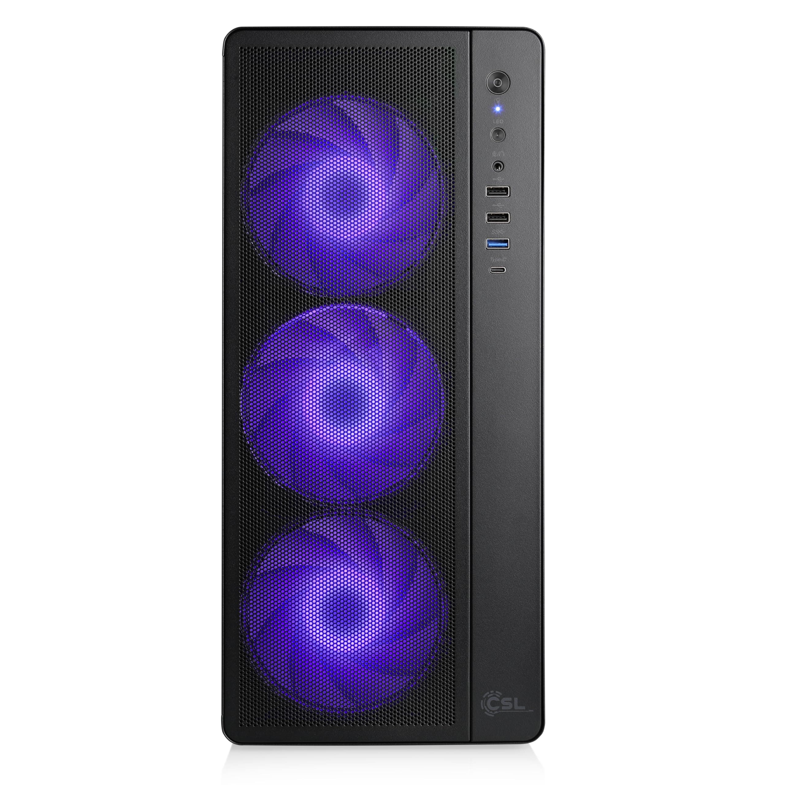 Gaming PC mit Windows 11 Pro | AMD Ryzen 7 8700F 8X 4.1 GHz | RTX 5070 | 1000 GB M.2 NVMe | 32 GB DDR5 RAM | Computer für Zocker, Gamer Desktop Rechner zum Spielen | A15526 1000.0 GB 32.0 GB RTX 5070 Windows 11 Pro Bild 2