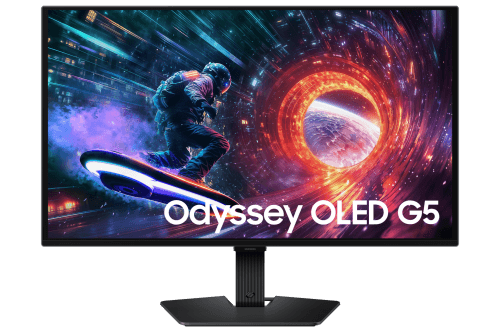 Samsung 27" Odyssey OLED G5 G50SF QHD 180Hz Gaming Monitor, 27 Schwarz