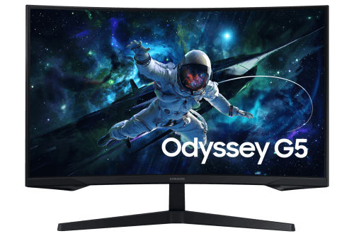 Samsung Gaming Monitor Odyssey G55C, 32" Schwarz