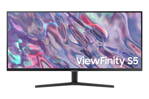 Samsung 34" ViewFinity S5 S50GC UWQHD 100Hz High Resolution Monitor, 34 Schwarz