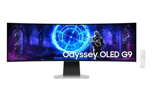 Samsung 49" Odyssey OLED G9 G95SD DQHD 240Hz Gaming Monitor, 49 Silber